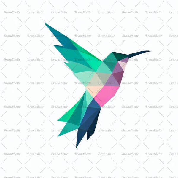 Geometrischer Kolibri